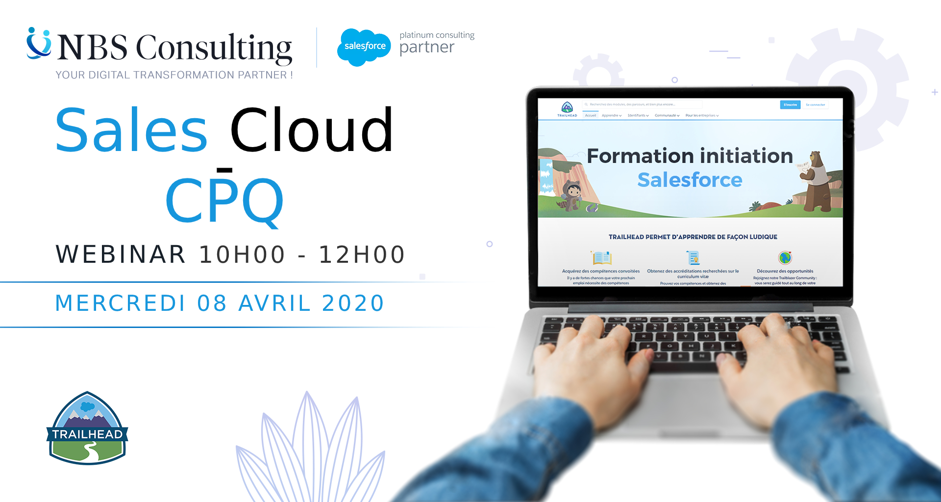 Plateforme crm salesforce, sales cloud solution cycle de vie commercial, cpq solution, features cpq, amélioration de la productivité, gestion des activités, rapports et dashboards.