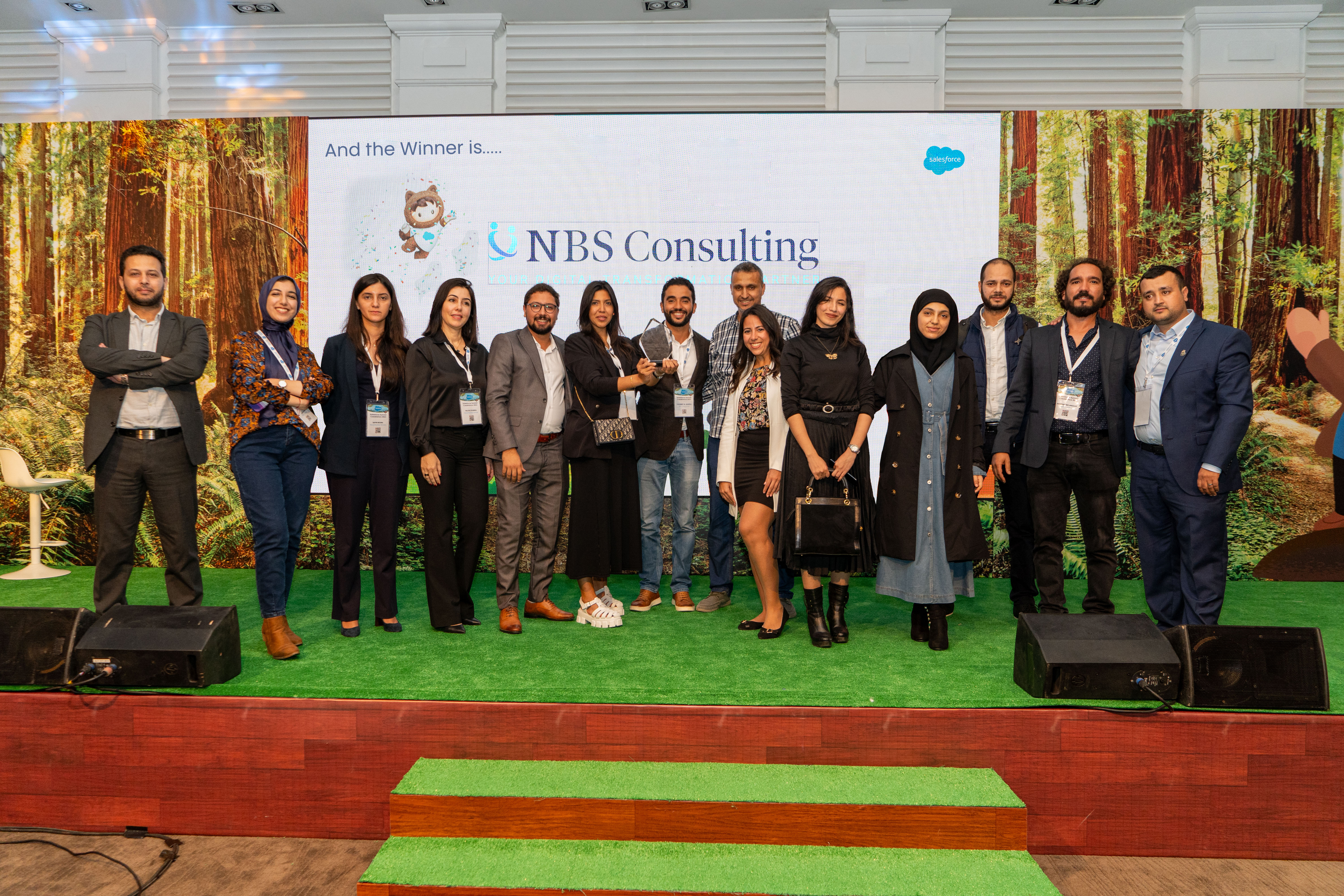 NBS Consulting distingué par le prix du Meilleur Partenaire d'Implémentation Salesforce en Afrique